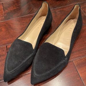 M Gemi Black Loafers size 40 1/2